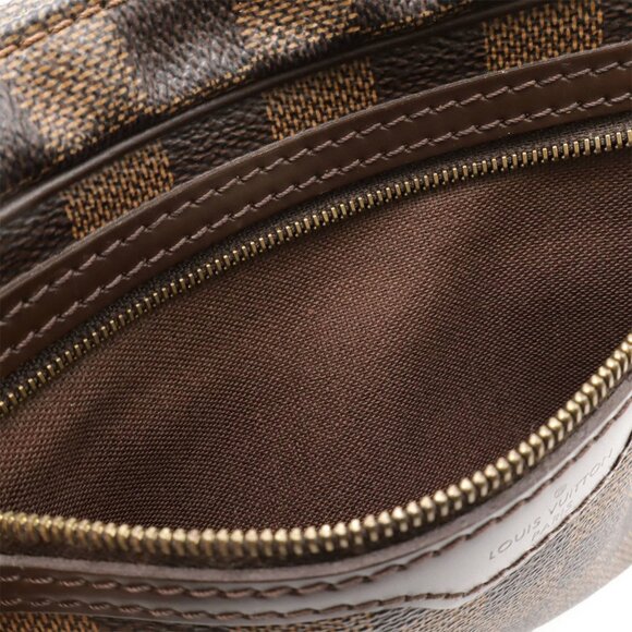 LOUIS VUITTON Brown Damier Pochette Clutch Bag - Picture 9 of 9